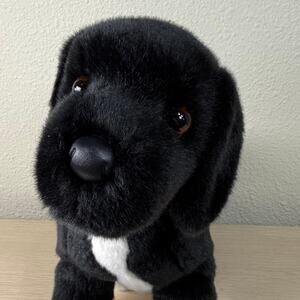 Twister Black Lab Pit Bull Mix Dog Plush Stuffed Animal Douglas Cuddle Toys 2024